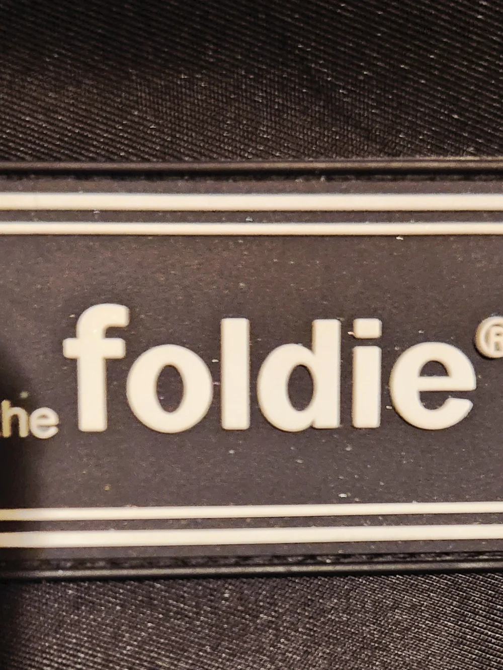 Foldie Black Men's Travel Duffel Bag